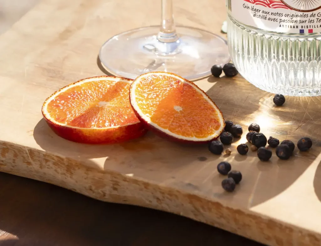 Gin orange graines la distillerie d'aix en provence