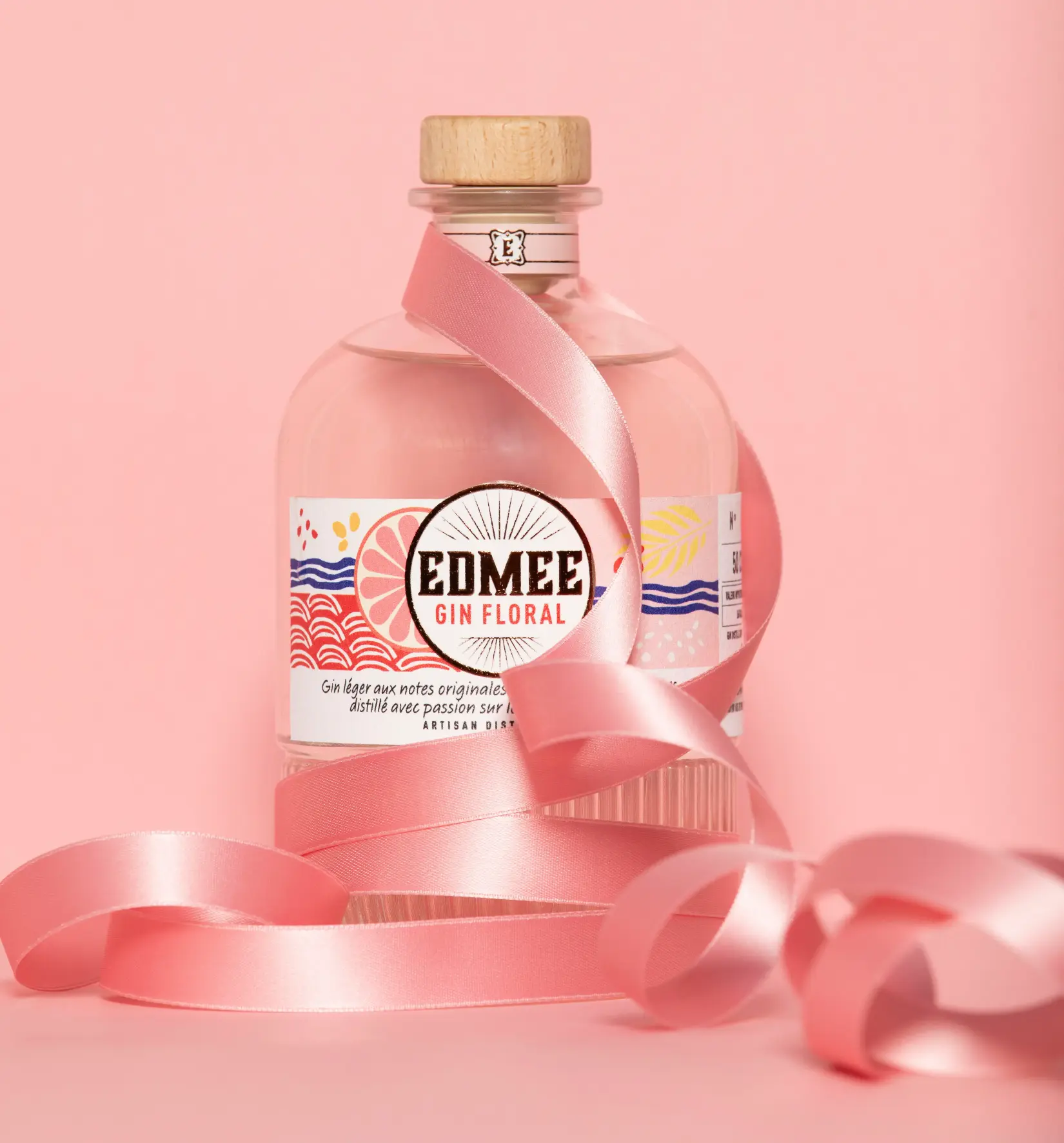Edmée Gin Floral Octobre Rose